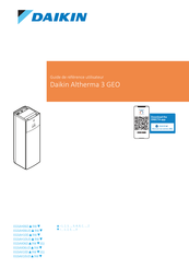 Daikin Altherma 3 GEO EGSAH06UD9W Serie Guide De Référence Utilisateur