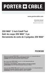 Porter Cable PCCM300 Manuel D'instructions