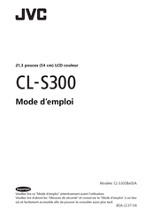 JVC CL-S300 Mode D'emploi