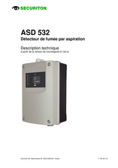 Securiton ASD 532 Description Technique