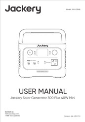 Jackery JSG-0304B Manuel D'utilisation