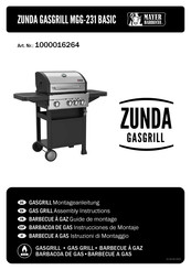 Mayer Barbecue 1000016264 Guide De Montage