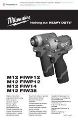 Milwaukee 4677 95 02 Notice Originale