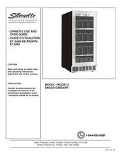 Silhouette DBC031D3BSSPR Guide D'utilisation