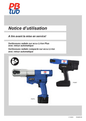 PBTUB PINMR Notice D'utilisation