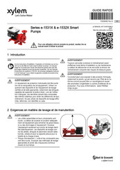 Xylem Bell & Gossett e-1532X Serie Guide Rapide