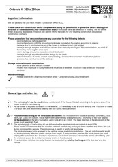Skan Holz 603695-15 Instructions De Montage