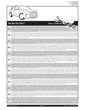 ECS Electronics KI-096-DH Instructions De Montage