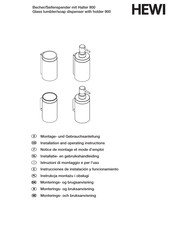 Hewi 900.04.00040 Notice De Montage Et Mode D'emploi