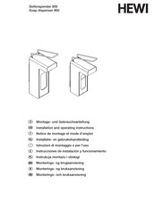 Hewi 900.06.003XA Notice De Montage Et Mode D'emploi