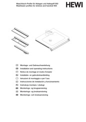Hewi 950.13.0008 Notice De Montage Et Mode D'emploi