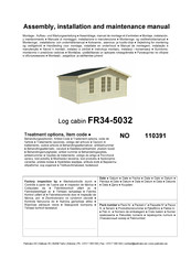 Palmako FR34-5032 Assemblage, Manuel De Montage Et D'entretien