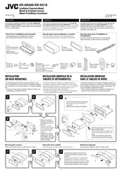 JVC KD-G510 Manuel D'installation