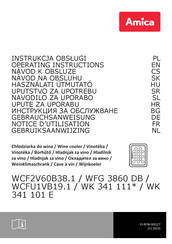 Amica WCFU1VB19.1 Notice D'utilisation