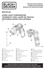 Black & Decker BDCSFL20CTG Guide D'utilisation