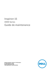 Dell Inspiron 15-3542 Guide De Maintenance