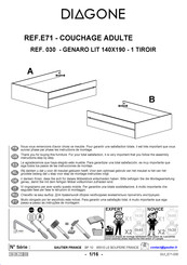 Diagone CAMIF E71 Instructions De Montage