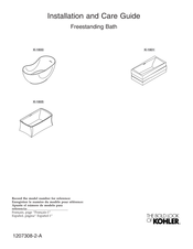 Kohler K-1801 Guide D'installation Et D'entretien