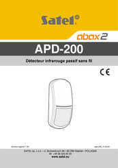 Satel abax2 APD-200 Mode D'emploi