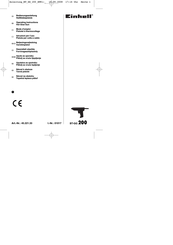 EINHELL 45.221.33 Mode D'emploi