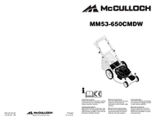 McCulloch MM53-650CMDW Manuel D'instructions
