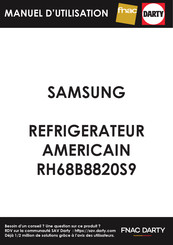 Samsung RH68B8820S9 Manuel D'utilisation