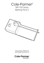 Cole-Parmer essentials MP-100 Serie Manuel D'instructions