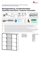 Rauch 98744.0300 Instructions De Montage