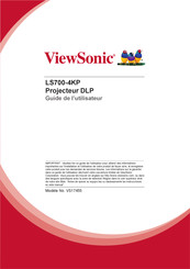 ViewSonic LS700-4KP Guide De L'utilisateur