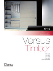 Saheco Ferrva Versus Timber SL-S61 Mode D'emploi