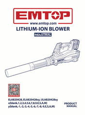 EMTOP ELAB20428A Instructions D'origine