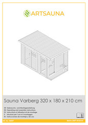 Artsauna Varberg 32207 Instructions D'utilisation Et De Montage