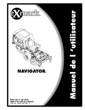 Exmark NAVIGATOR Manuel De L'utilisateur