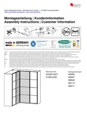 Rauch AG290.0Q21 Instructions De Montage