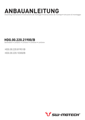 SW-Motech HDG.00.220.21900/B Instructions De Montage