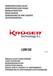 Krüger Technology LOKI 55 Livret D'entretien