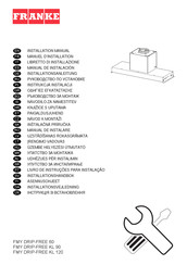Franke FMY DRIP-FREE 60 Manuel D'installation