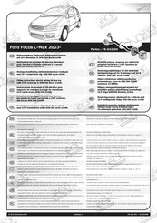 ECS Electronics FR-032-DH Instructions De Montage