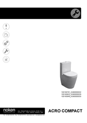 Porcelanosa noken ACRO COMPACT 100160822 N380000029 Mode D'emploi