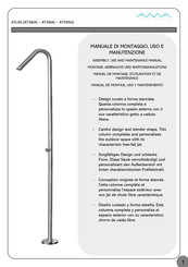 AMA LUXURY SHOWERS ATLAS AT3900 Manuel De Montage D'utilisation Et De Maintenance