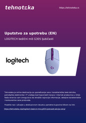 Logitech G LIGHTSPEED G305 Guide D'installation