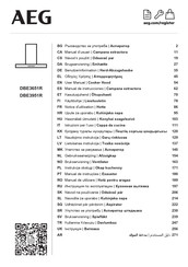 AEG DBE3651R Notice D'utilisation