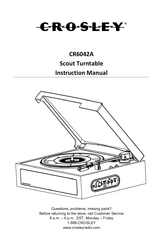 Crosley CR6042A Manuel D'utilisation