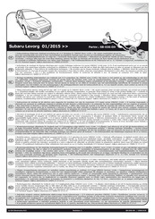 ECS Electronics SB-036-DH Instructions De Montage