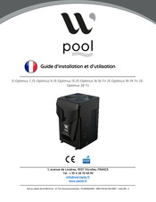 WPool E-Optimus 13 Guide D'installation Et D'utilisation