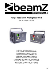 Beamz professional 152.979 Manuel D'instructions