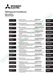 Mitsubishi Electric MXZ-5F102VF Notice D'utilisation