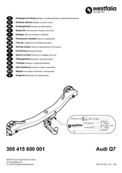 Westfalia Automotive 305314900113 Notice De Montage Et D'utilisation