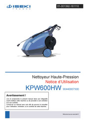 Iseki KPW600HW Notice D'utilisation