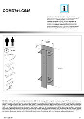 Forte COMD701-C546 Notice De Montage